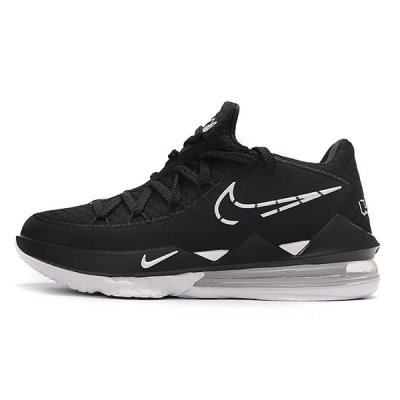 Nike Erkek Lebron 17 Low Siyah Basketbol Ayakkabısı Türkiye - 34NZ9WHI